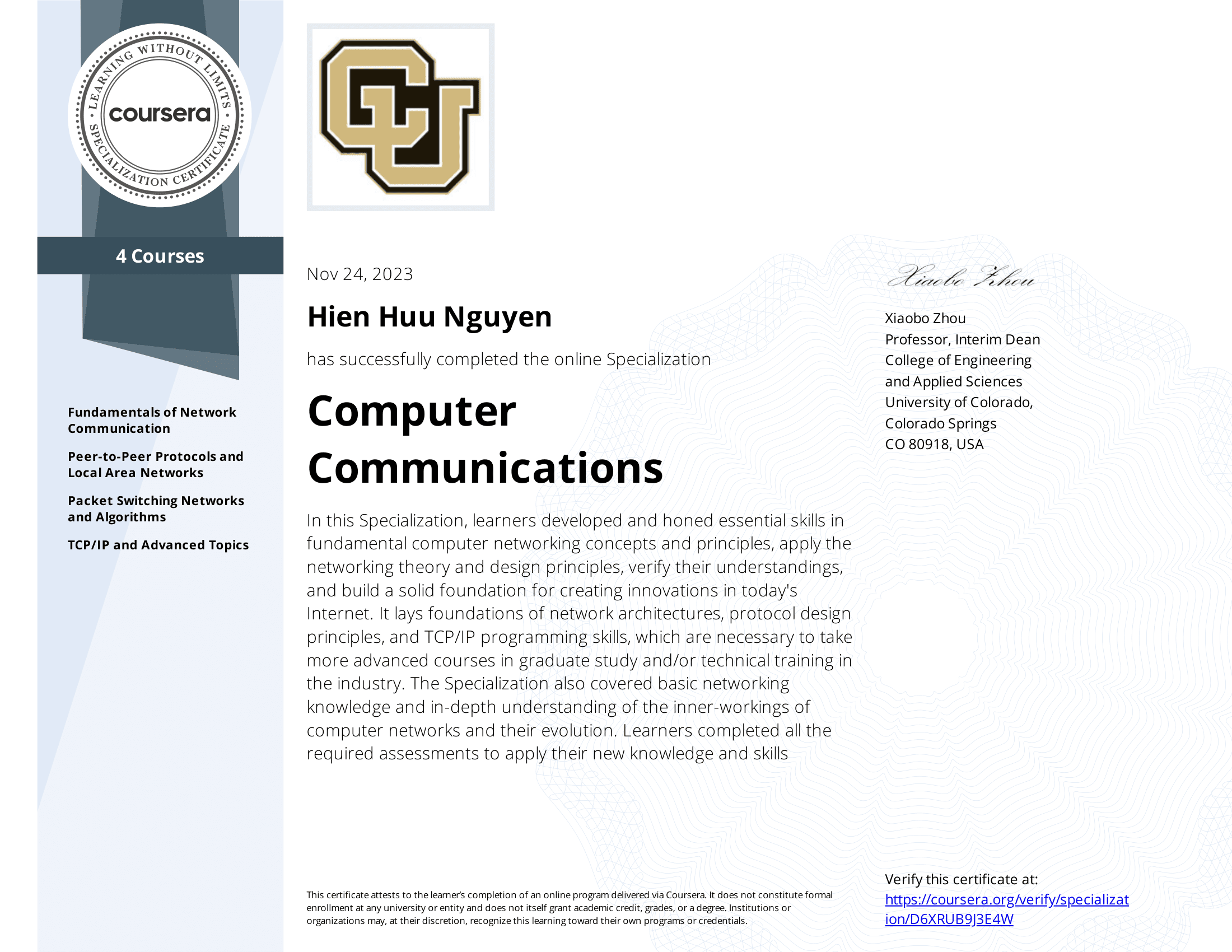 Computer Communications